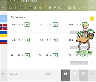 Ekstra belønning når alt er rett