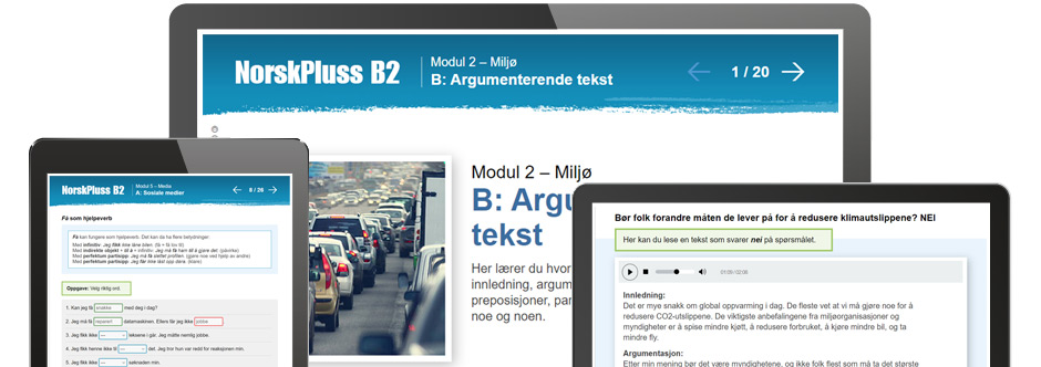 NorskPluss B2 - skjermbilder